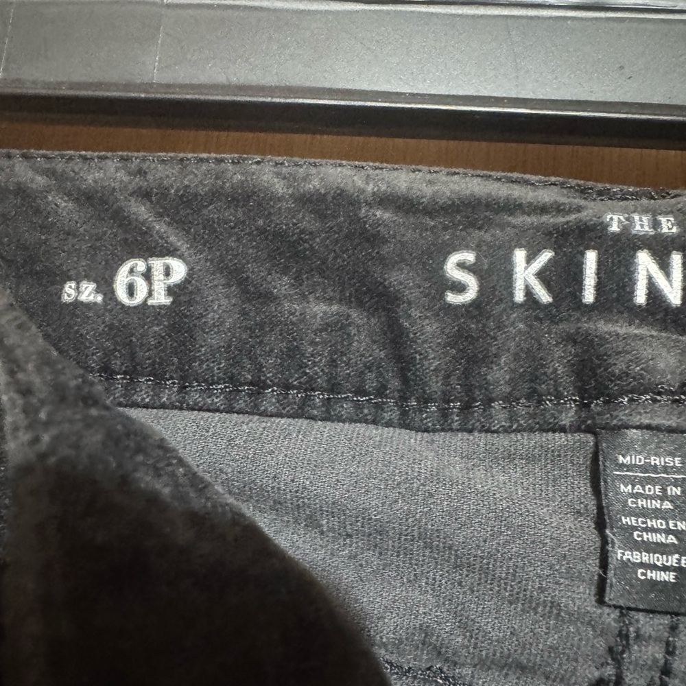 Girls Skinny Black Pants